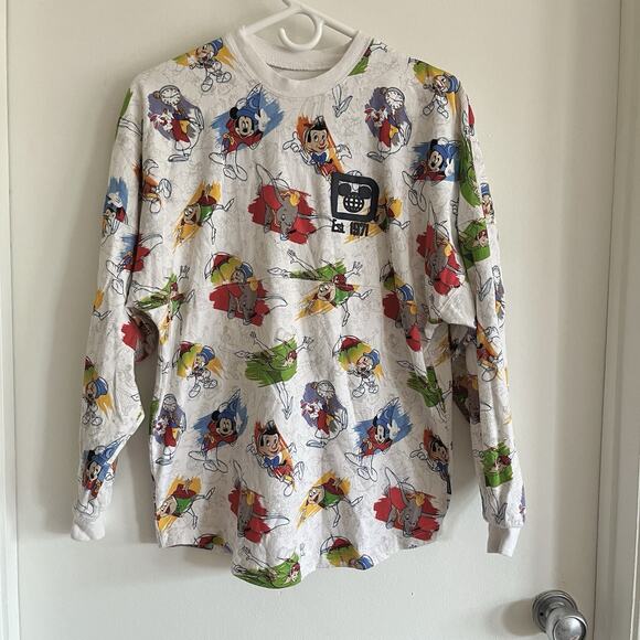 Spirit Jersey Tops - Walt Disney World Ink and Paint Spirit Jersey Size XS Mickey Dumbo Peter Pan